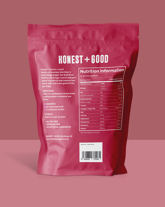 Pure Beef Bone Broth Powder
