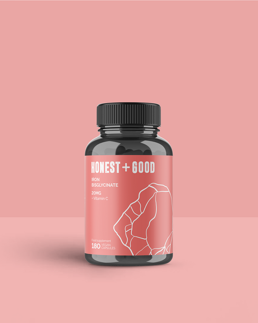 Iron Bisglycinate + Vit C (180 Capsules)