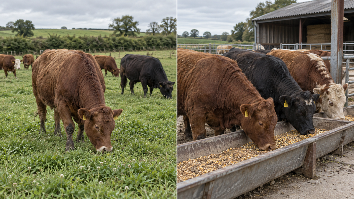 Grass-Fed vs Grain-Fed Beef: What's the Difference?