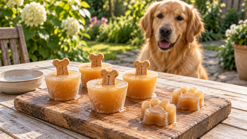 Homemade Frozen Dog Treats: Eight Easy Ideas