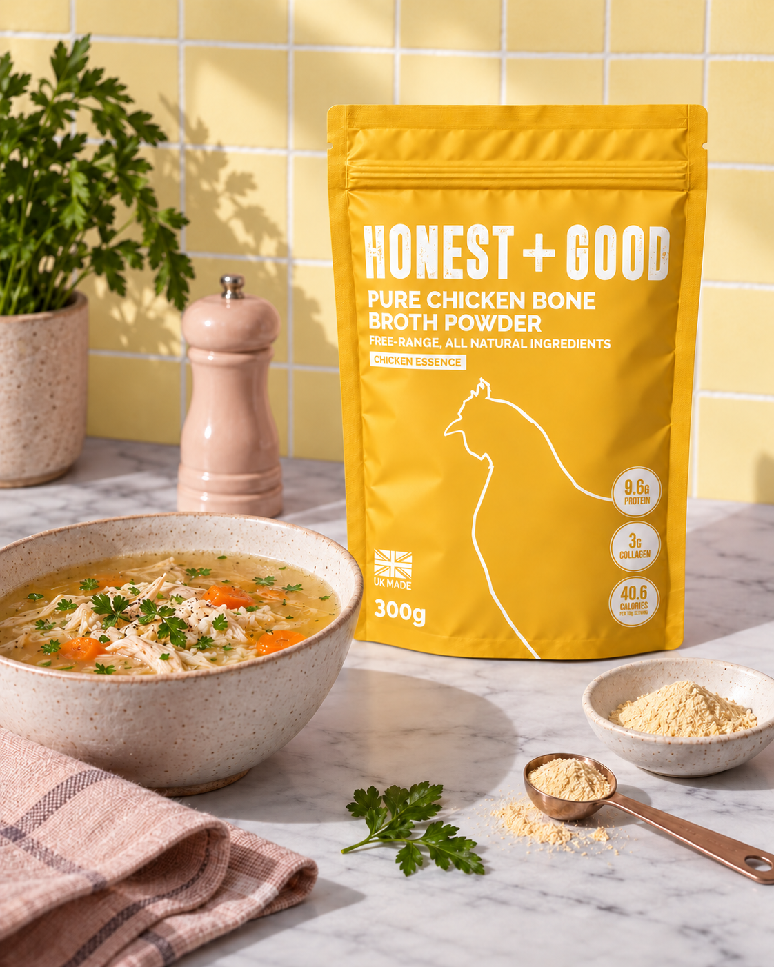 Pure Chicken Bone Broth Powder