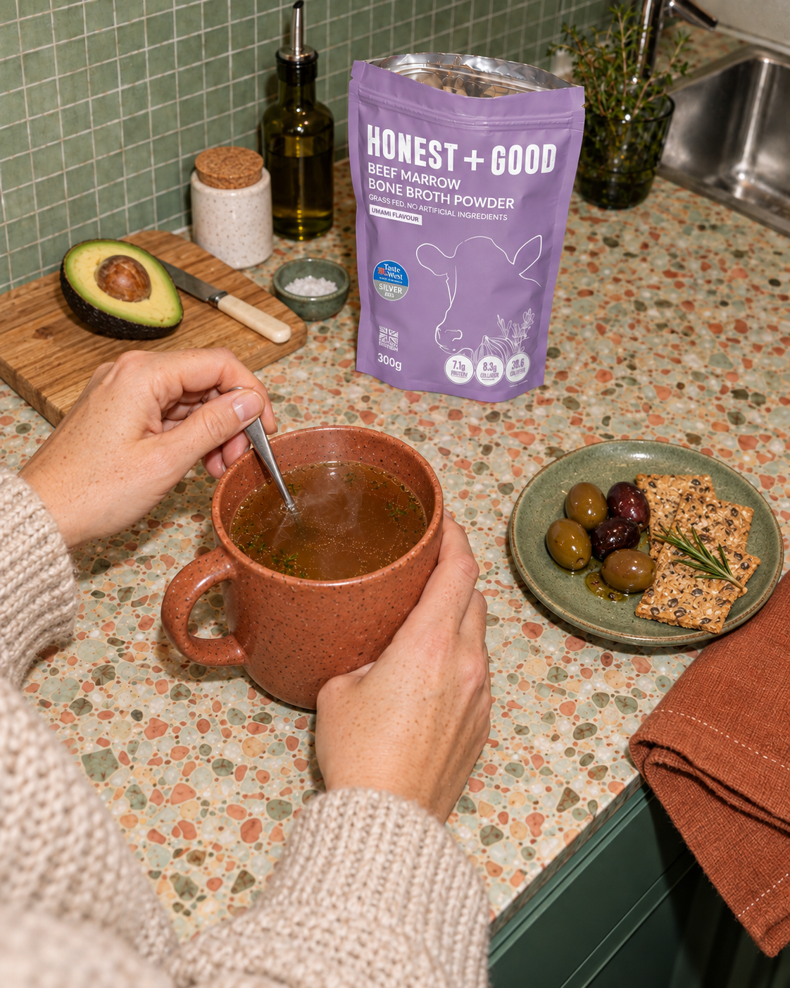 Beef Marrow Bone Broth Powder